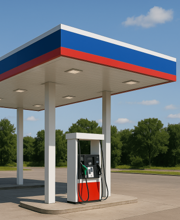 Petrol Pump Canopy